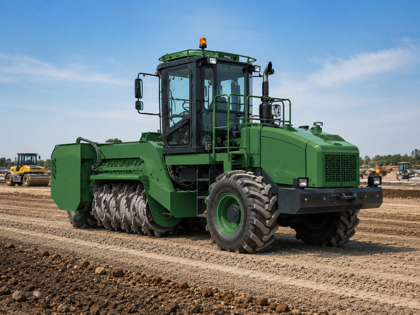 self-propelled soil stabilizer